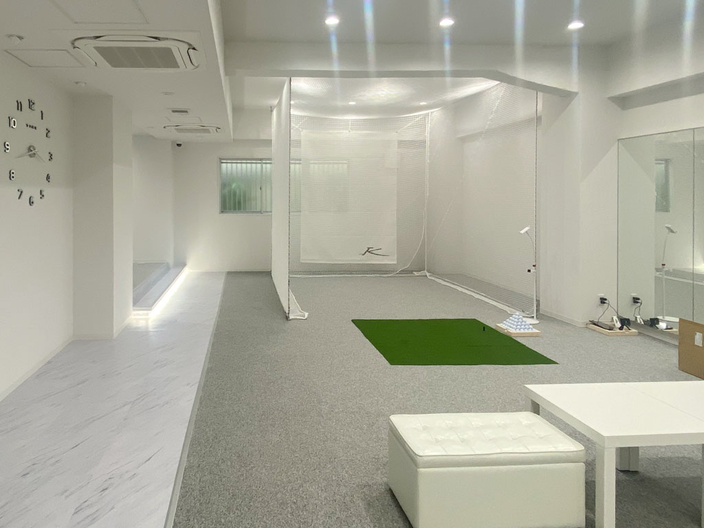 大阪市室内ゴルフ練習場リフォーム実際の写真