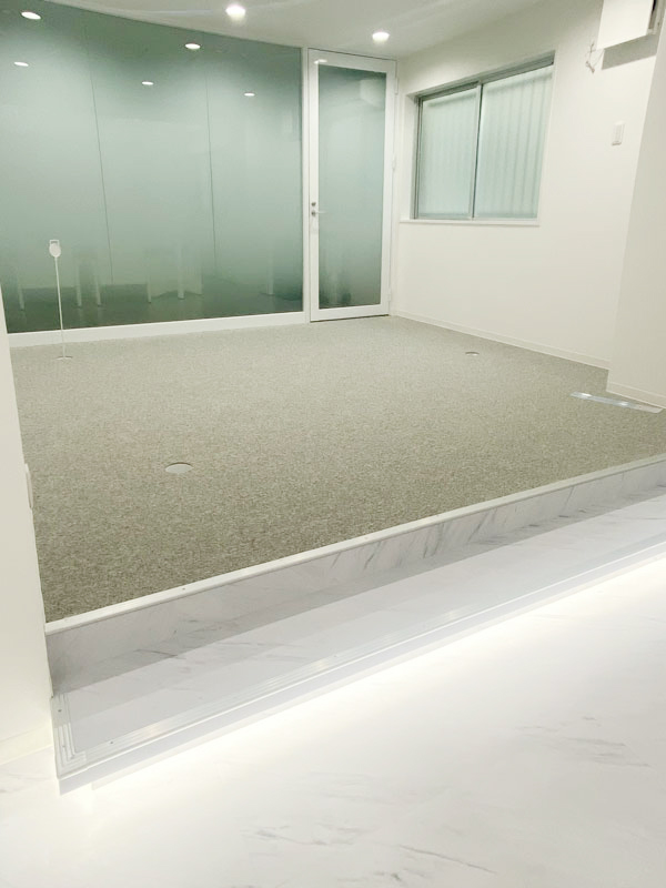 大阪市室内ゴルフ練習場リフォーム実際の写真