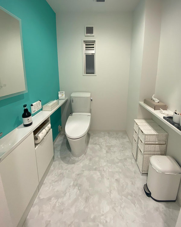 大阪市室内ゴルフ練習場リフォームトイレ女性用