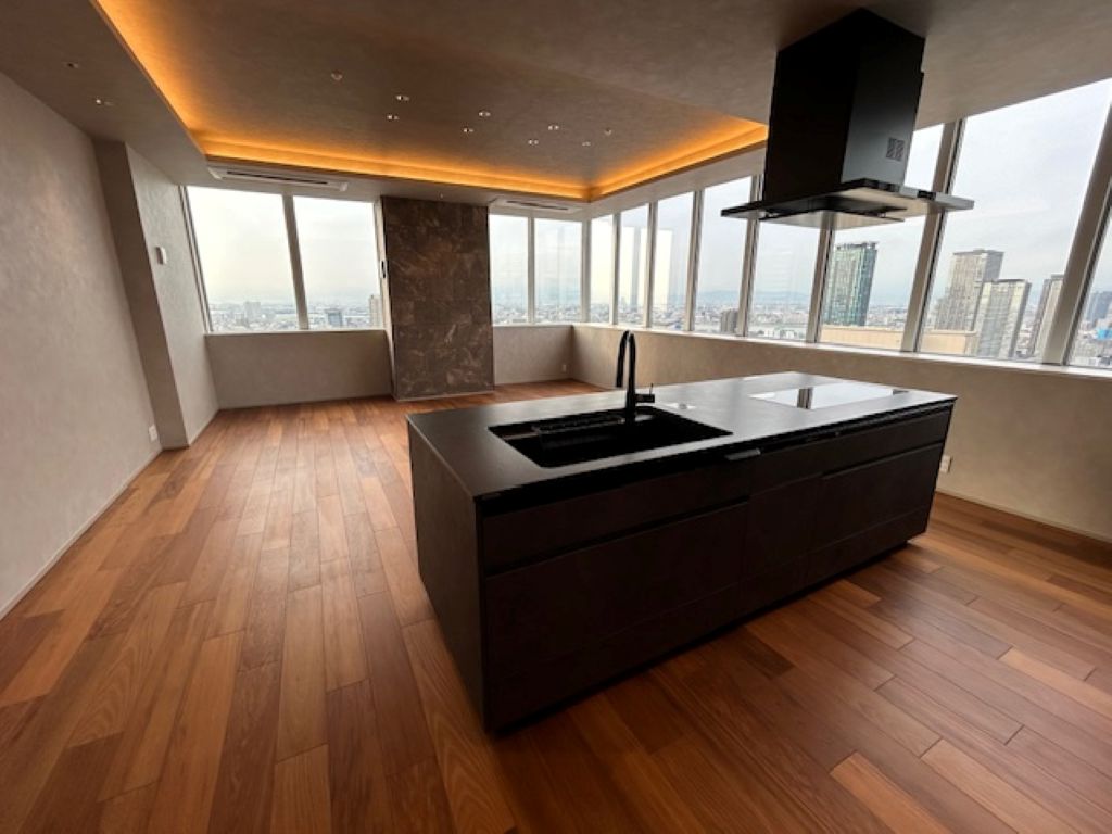 大阪市福島区タワーマンションリフォーム後リビング