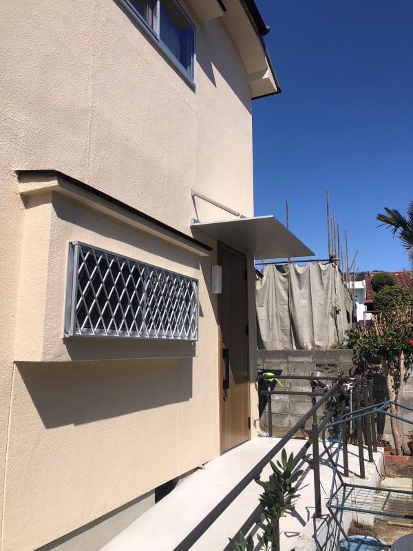 大阪市築40年の家リフォーム後玄関アプローチ