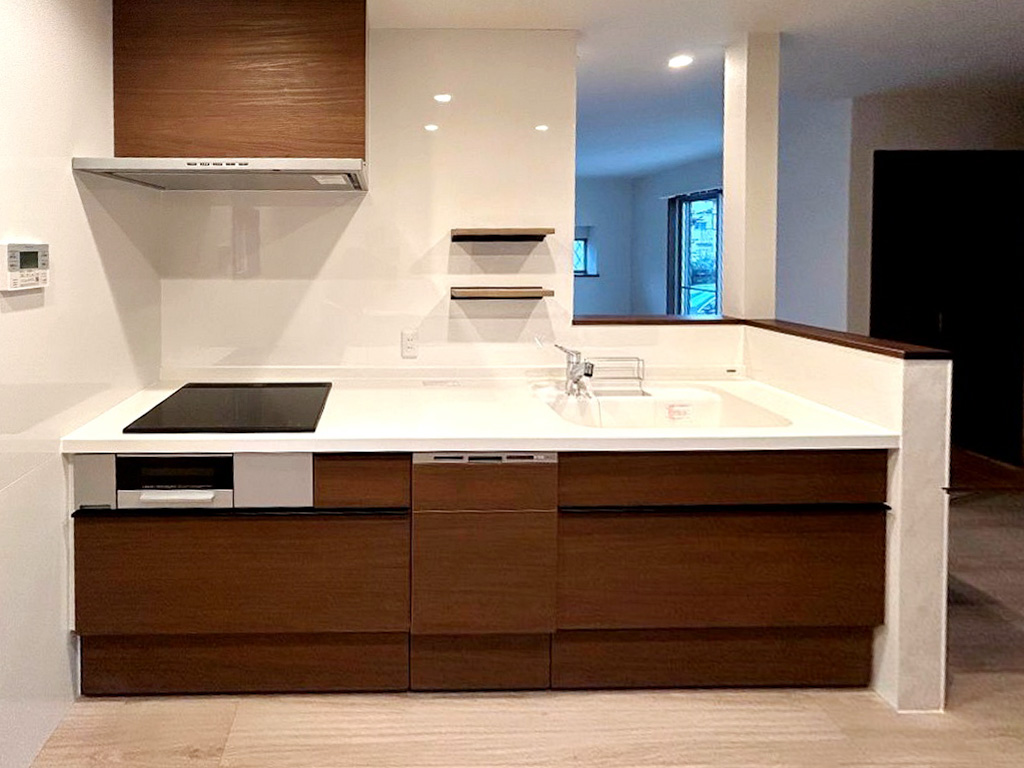 大阪市築40年の家リフォーム後キッチン